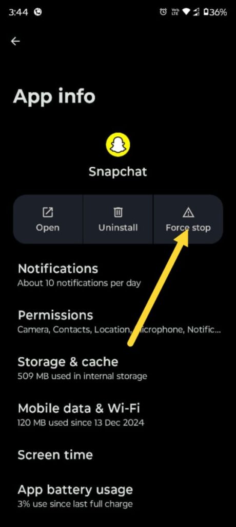 Snapchat-app-crashing-issue